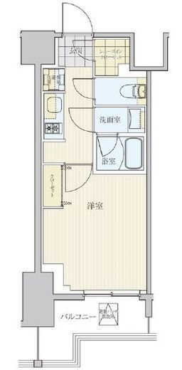 リビオメゾン南砂町　1112号室　間取り