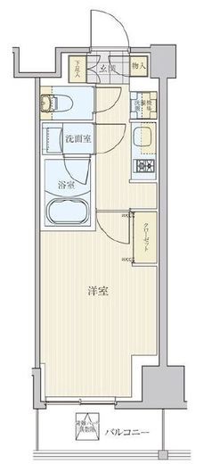 リビオメゾン南砂町　608号室　間取り