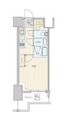 リビオメゾン南砂町　612号室　間取り