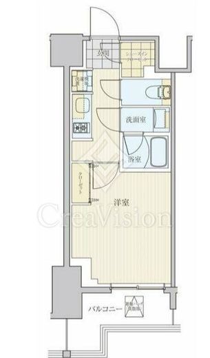 リビオメゾン南砂町　812号室　間取り
