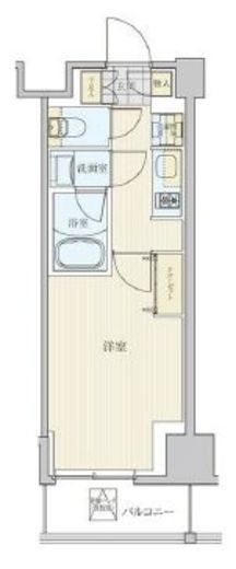 リビオメゾン南砂町　908号室　間取り