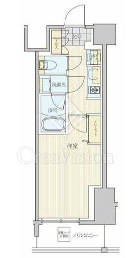 リビオメゾン南砂町　913号室　間取り