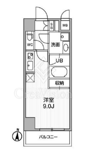 ALTERNA住吉 (オルタナ住吉)　405号室　間取り