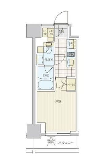 リビオメゾン戸越銀座　302号室　間取り