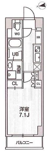 四谷坂町レジデンス　311号室　間取り