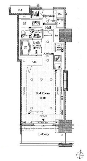 レグノ・セレーノ　302号室　間取り