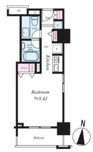 レグノ・セレーノ　606号室　間取り