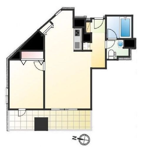 レグノ・セレーノ　908号室　間取り