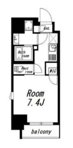 アーバンパーク住吉Ⅱ　401号室　間取り