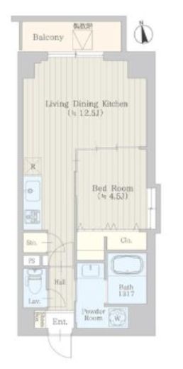 ARROWS （アロウズ）　301号室　間取り