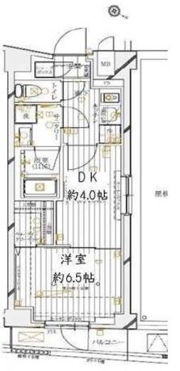 レガリス四谷　503号室　間取り