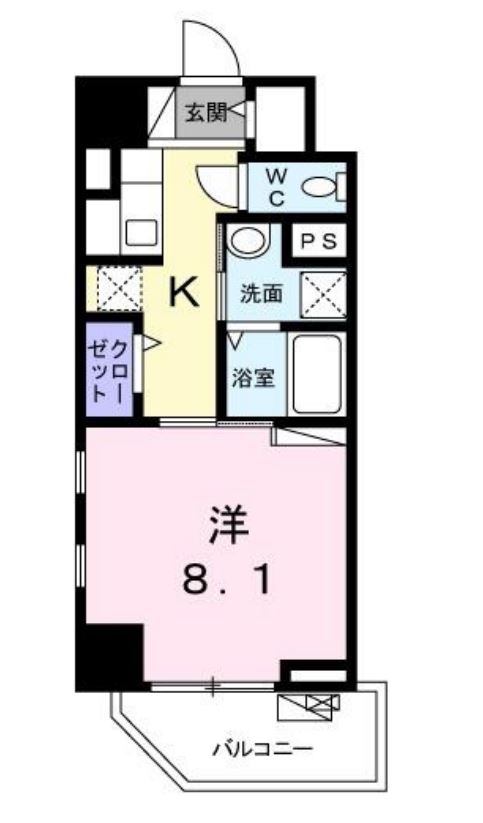 ライト・アベニュー　306号室　間取り