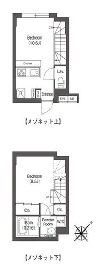 エスタート大井町フォレスト　311号室　間取り