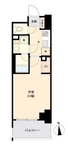 プライマル南砂　602号室　間取り