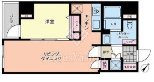 リビオメゾン東日本橋　305号室　間取り