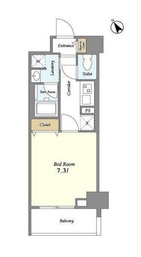 Lien西五反田　304号室　間取り