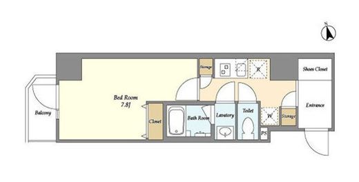 CAVANA新宿夏目坂 (カバナ新宿夏目坂)　904号室　間取り