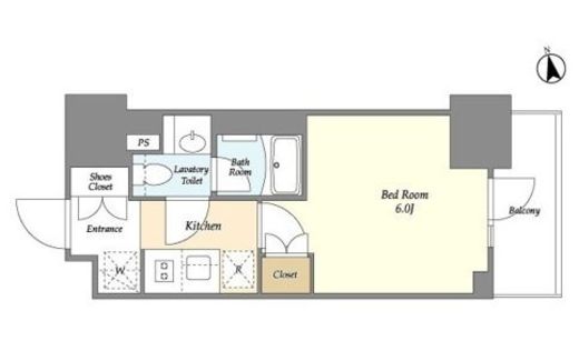 オーキッドレジデンス品川中延　307号室　間取り
