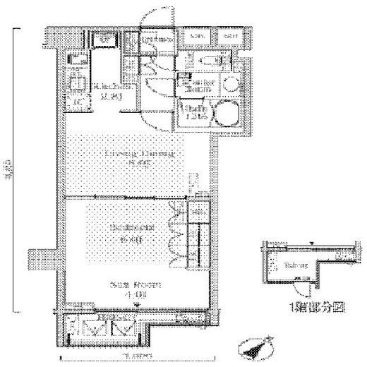オーキッドレジデンス六本木　205号室　間取り