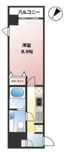 ステージグランデ日本橋人形町　706号室　間取り