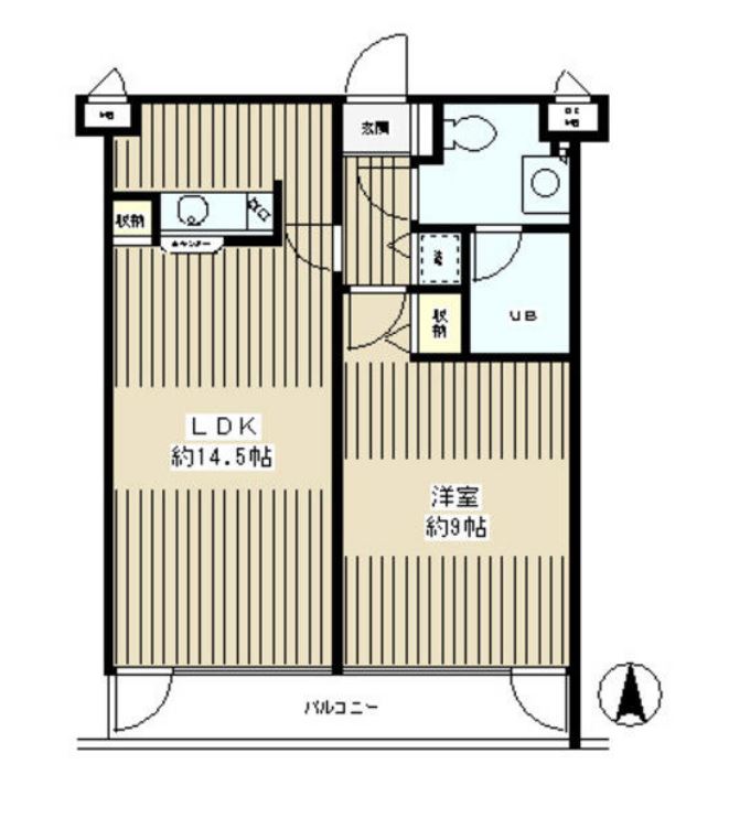ベル南青山　302号室　間取り