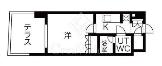 シーズンフラッツ高田馬場リバーサイドサウス　105号室　間取り