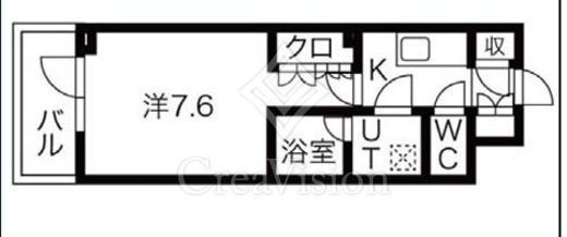 シーズンフラッツ高田馬場リバーサイドサウス　307号室　間取り