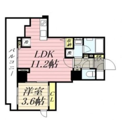 CLASSEUM飯田橋 (クラシアム飯田橋)　501号室　間取り