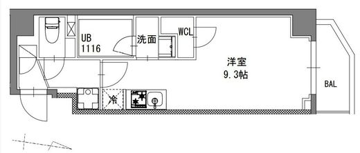 S-RESIDENCE東陽町feliz　603号室　間取り
