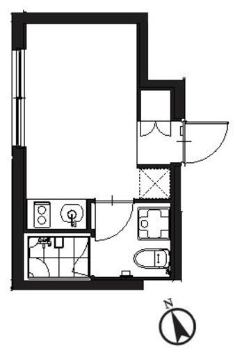 ASTILE代々木公園 (アスティーレ代々木公園)　103号室　間取り