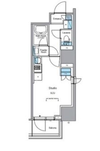 ルフォンプログレ渋谷ヒルトップ　605号室　間取り