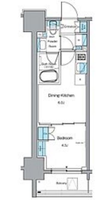 ルフォンプログレ秋葉原イースト　504号室　間取り