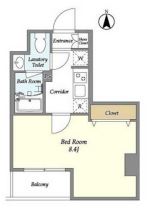 プライマル西大島駅前　806号室　間取り