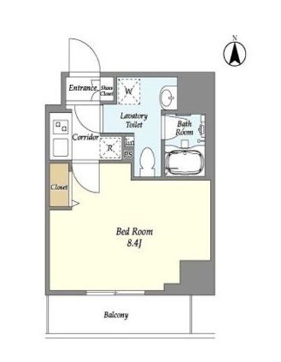 プライマル西大島駅前　207号室　間取り