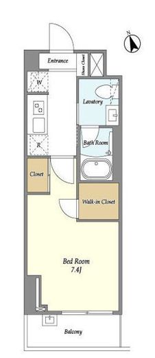 ARKMARK馬込 (アークマーク馬込)　203号室　間取り