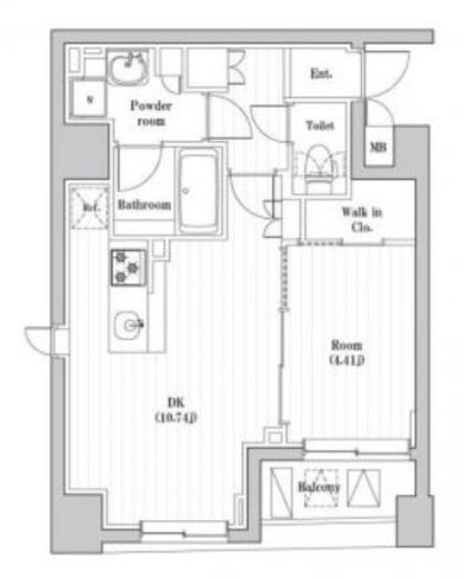 レジデンス文京春日　503号室　間取り