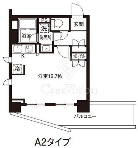 レジディア御茶ノ水　506号室　間取り