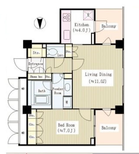 ガーデンコートT　202号室　間取り