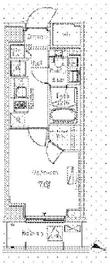 パークアクシス西馬込　406号室　間取り