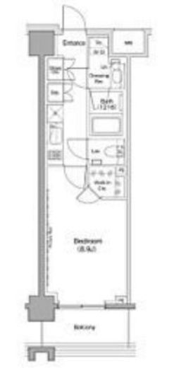 ヴェール・クレール大崎　717号室　間取り
