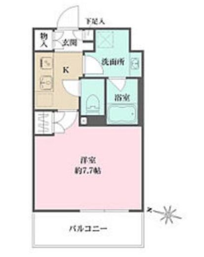 プライムアーバン菊川　203号室　間取り