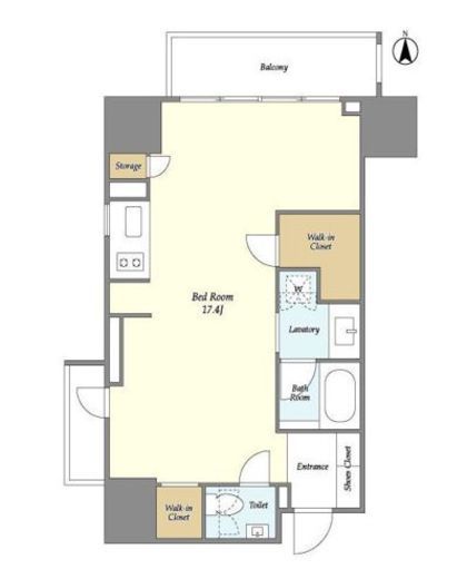 HF上野レジデンスEAST　604号室　間取り