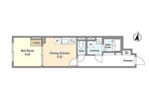 コンフォリア本駒込一丁目　302号室　間取り