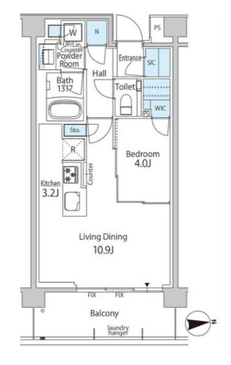 グリーンレジデンス赤坂　112号室　間取り