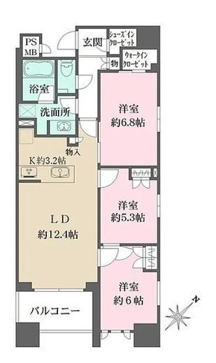 ALTERNA日本橋 (オルタナ日本橋)　902号室　間取り