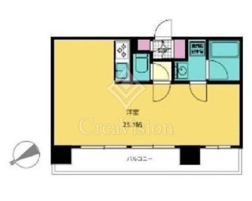 シティタワー新宿　301号室　間取り