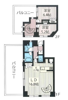 エスティメゾン北新宿　901号室　間取り