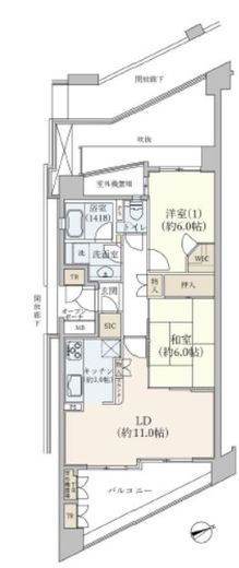エムステージ・イースティア　520号室　間取り