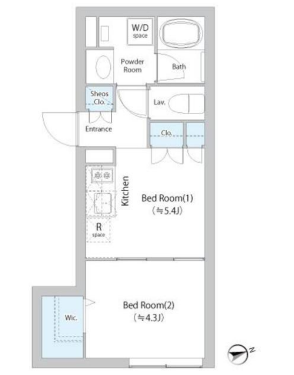 EDIT御茶ノ水妻恋坂　401号室　間取り