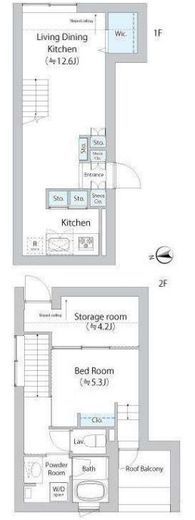 EDIT御茶ノ水妻恋坂　501号室　間取り